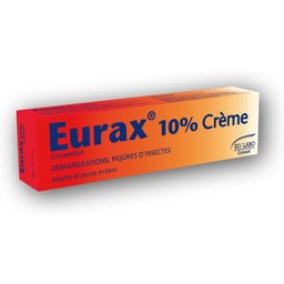 10%, crème contre démangeaisons, piqures d'insectes, moustiques, prurit - tube 40 g