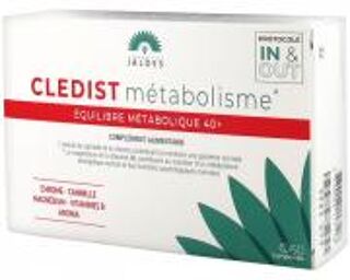 Cledist Métabolisme Équilibre Métabolique 40+ 60 Comprimés - Boîte 60 comprimés