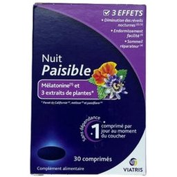 Nuit Paisible 30 Comprimés
