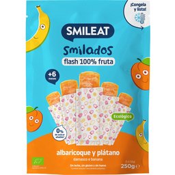 Smilado Flash Ecológico de Albaricoque y Plátano 50g