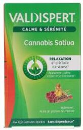 Phyto Cannabis Sativa Calme & Sérénité 24 Capsules - Boîte 24 capsules