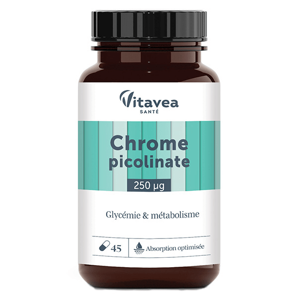 Les Essentiels Chrome Picolinate Glycémie & Metabolisme 45 gélules