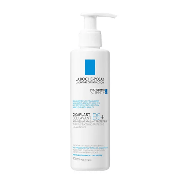 Cicaplast Gel nettoyant moussant assainissant - 200ml