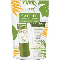 Kit Hiver Crème Mains Nourrissantes 30mL + Soin Lèvres 4g