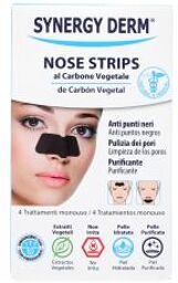 Synergy Derm Patchs Points Noirs Charbon Végétal 4 Patchs - Boîte 4 patchs