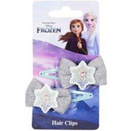 Frozen Clips Silver Blue Lasso 7.4x12.5x2cm 2uts