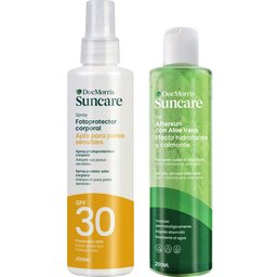 PackSuncareSpray Corporal SPF30 200ml +Aftersun Gel 200ml
