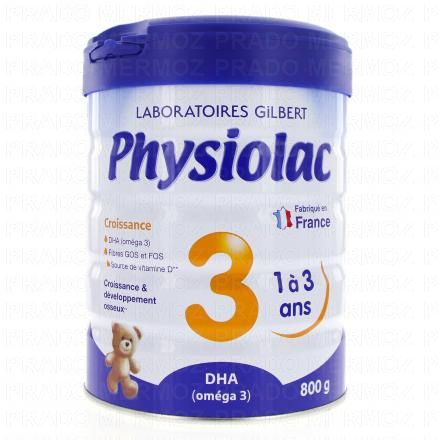 Lait 3 de 1 à 3 ans 800g