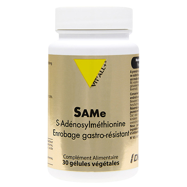 SAMe S-Adénosylméthionine 30 gélules végétales