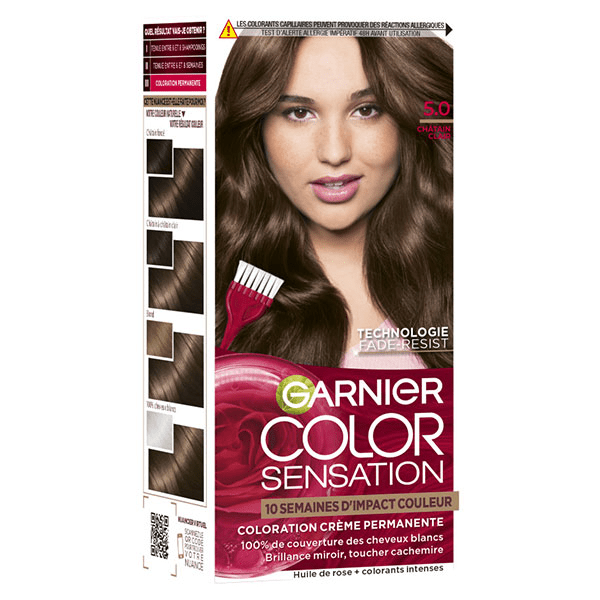 Color Sensation Coloration Permanente 5.0 Châtain Clair