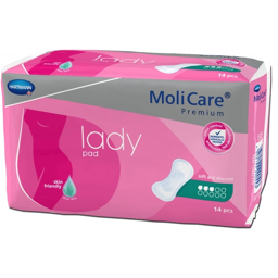 Molicare Premium Lady Pads 3 gouttes - 12 paquets de 14 protections