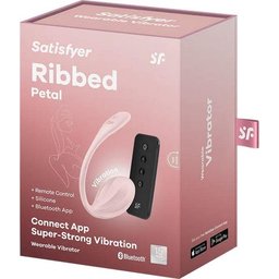 Ribbed Petal Stimulateur Point G Rose 1ut