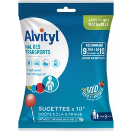 Mal Des Transports 10 Sucettes