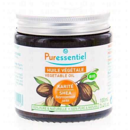Huile végétale karité bio pot 100ml