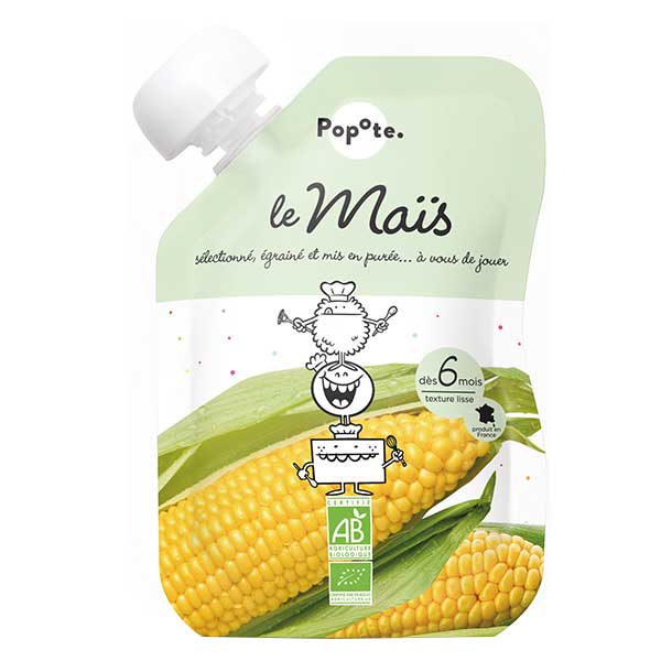 Les Légumes Gourde Maïs +6m Bio 120g