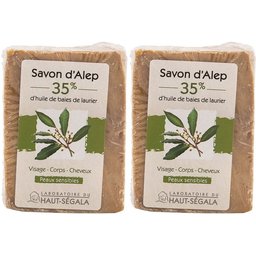 Laboratoire du Haut-Ségala Savon d'Alep 35% Baies de Laurier