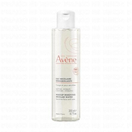 AVÈNE Les essentiels - Eau micellaire nettoyante et démaquillante flacon 200ml