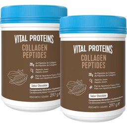 Pack Collagen Peptides Péptidos de Colágeno Chocolate 2x297g