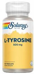 L-Tyrosine 500 mg 50 Végécaps - Pot 50 végécaps de 0,62 mg