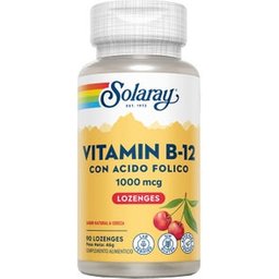 Vitamine B12 + Acide Folique 1000mg Sublingual 90comp