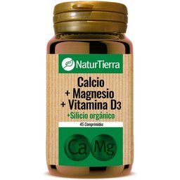 Calcium+Magnésium+Vitamine D3+Silicium organique 45 Comprimés