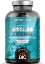 Spiruline Bio - 500 mg - 500 comprimés