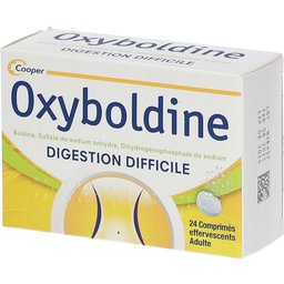 - Digestion difficile - Boldine, Sulfate de sodium - Adultes - 24 comprimés effervescents
