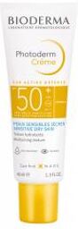 Photoderm Crème Solaire Invisible Peaux Sensibles Sèches Spf50+ - Tube 40 ml