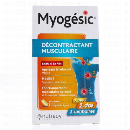 Myogesic Décontractant musculaire x30 comprimés