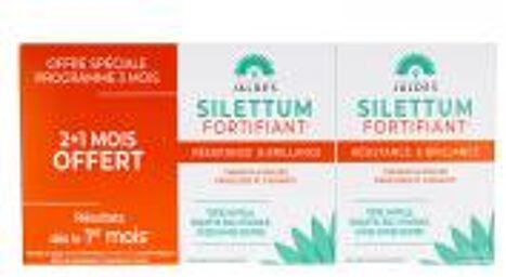 Silettum Fortifiant Résistante et Brillance Lot de 3 x 60 Comprimés dont 60 Offerts - Lot 3 x 60 comprimés
