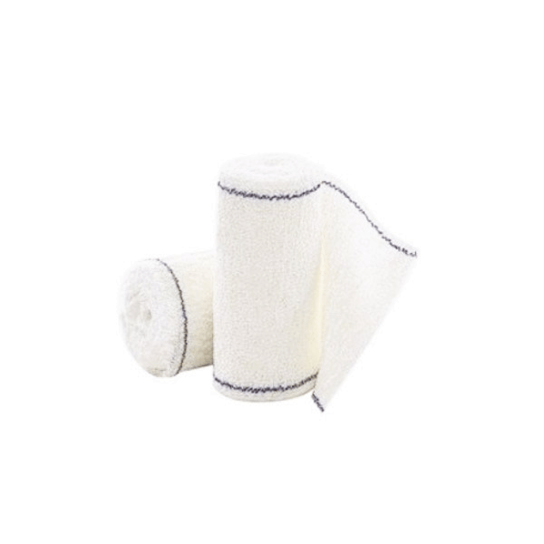 Crêpe Bande de Crêpe Coton Blanchi 4mx15cm