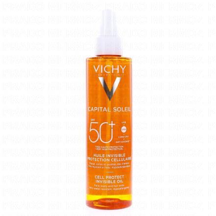 Capital Soleil - Huile invisible protection cellulaire SPF50+ 200ml