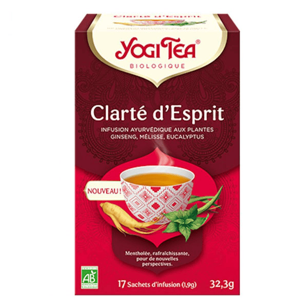 Infusion Clarté d'esprit 17 sachets