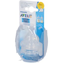 Avent Tétine Classic + debit nouveau-né +0 mois