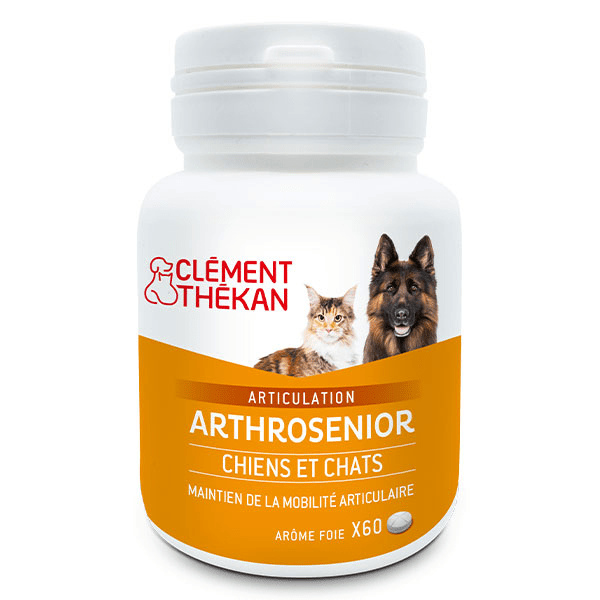 Clement Thekan Arthrosenior Chien et Chats Mobilité Articulaire 60 Comprimés