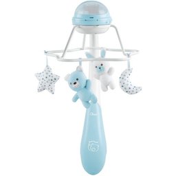 Berceau Mobile Projecteur Arc-en-ciel Bleu 1ut
