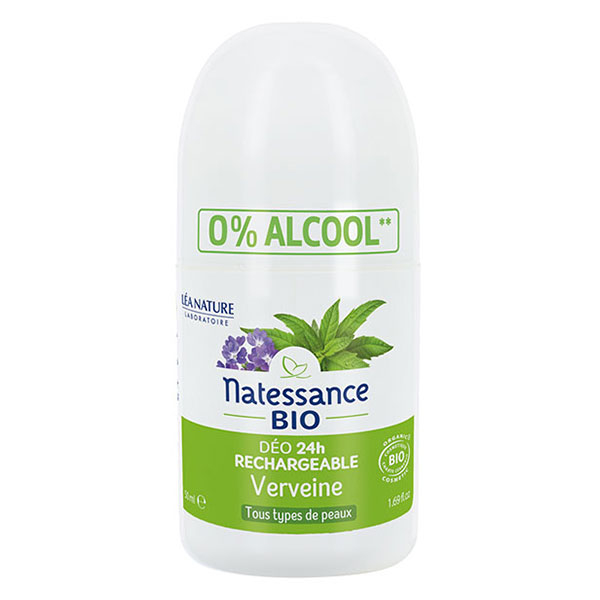Déodorant Bio Rechargeable 24h Verveine Roll-on 50ml
