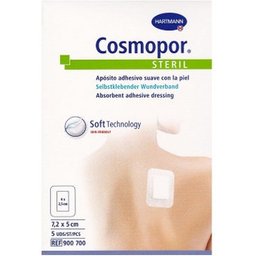 Silicone Pansement Stérile 7,2x5cm 5uts
