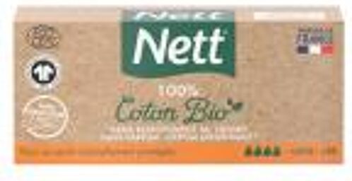 Coton Bio Super Sans Applicateur Flux Abondants 16 Tampons - Boîte 16 Tampons