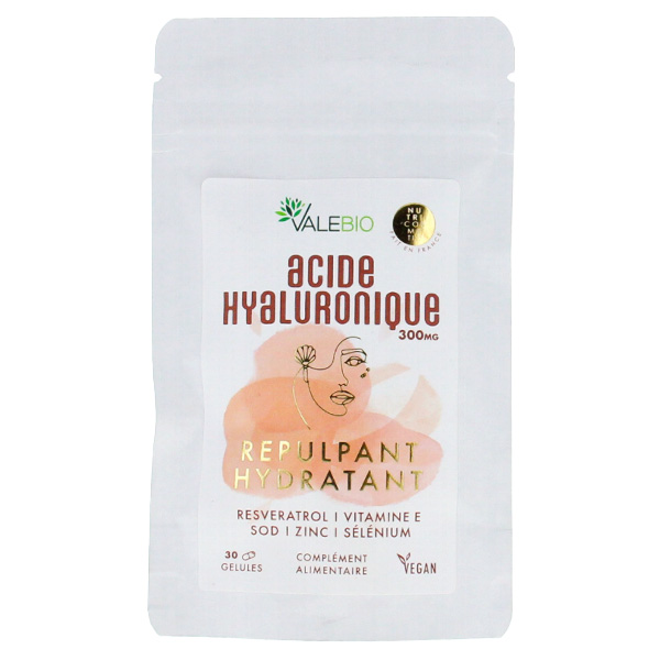 Acide Hyaluronique 300mg 30 gélules