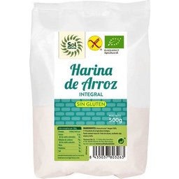 Harina Arroz Integral Bio Sin Gluten 500g