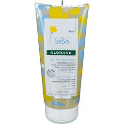 Bébé Bain Gel Lavant Doux au Calendula Bio