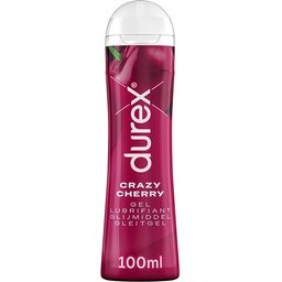 Gel Lubrifiant Crazy Cherry - Goût Cerise - Lubrifiant à Base d'Eau - 100 ml