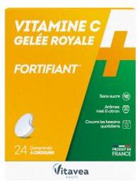 Vitamine C + Gelee Royale 24 comprimés à croquer - Boîte 24 Comprimés