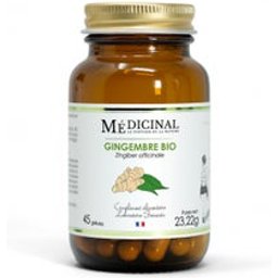 Medicinal Jengibre Bio 45 Perlas
