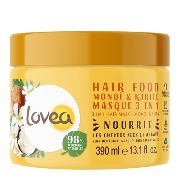 Monoï & Karité Hair Food Masque 3 en 1 390ml