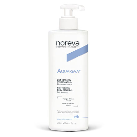 Aquareva lait corporel hydratant 24h flacon pompe 400ml