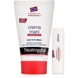 Neutrogena Mains Sans Parfum 75ml + Rouge à Lèvres 4,8g