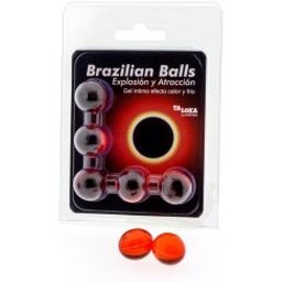 Taloka Brazilian Balls Hot & Cold Effect Exciting Gel 5uds