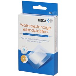Plast Border Transparant Waterproof 5 x 7 cm
